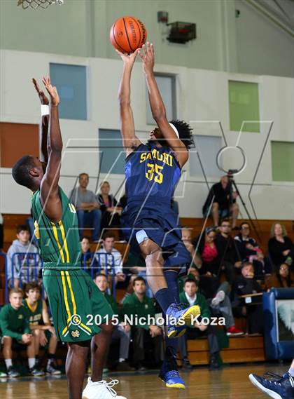Thumbnail 2 in Mira Costa vs. Santa Monica (El Segundo Tournament) photogallery.