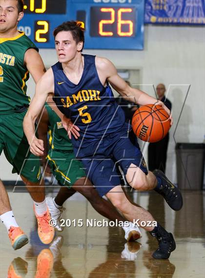 Thumbnail 1 in Mira Costa vs. Santa Monica (El Segundo Tournament) photogallery.