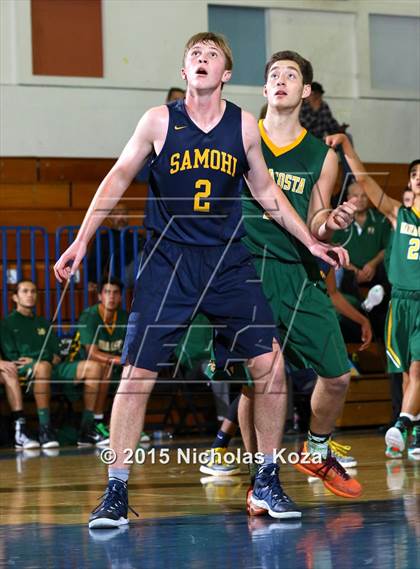 Thumbnail 2 in Mira Costa vs. Santa Monica (El Segundo Tournament) photogallery.