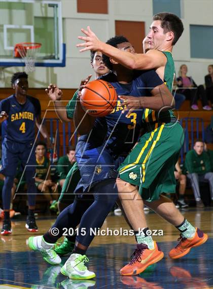 Thumbnail 1 in Mira Costa vs. Santa Monica (El Segundo Tournament) photogallery.