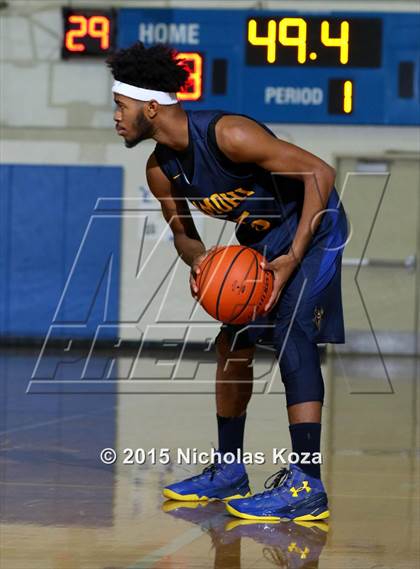 Thumbnail 2 in Mira Costa vs. Santa Monica (El Segundo Tournament) photogallery.
