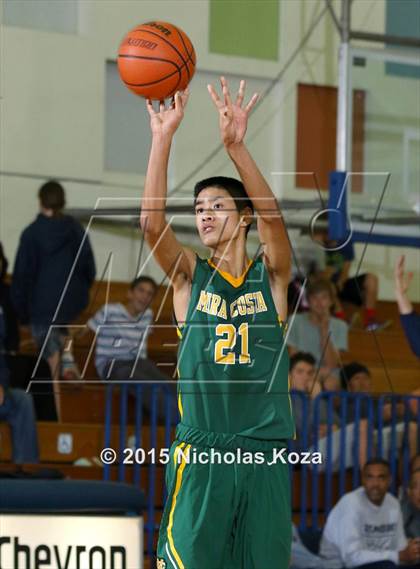 Thumbnail 3 in Mira Costa vs. Santa Monica (El Segundo Tournament) photogallery.