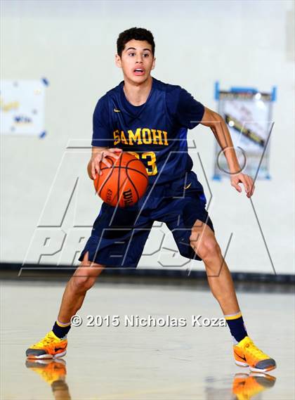 Thumbnail 1 in Mira Costa vs. Santa Monica (El Segundo Tournament) photogallery.