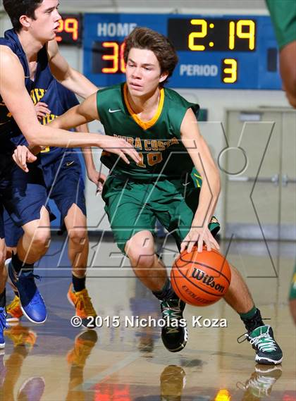 Thumbnail 2 in Mira Costa vs. Santa Monica (El Segundo Tournament) photogallery.