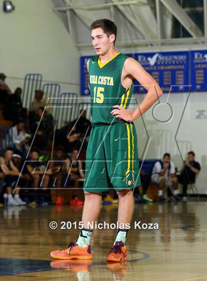 Thumbnail 3 in Mira Costa vs. Santa Monica (El Segundo Tournament) photogallery.