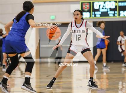 Thumbnail 1 in Priory vs. Salesian College Preparatory (O'Dowd MLK Classic) photogallery.