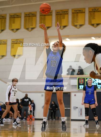 Thumbnail 3 in Priory vs. Salesian College Preparatory (O'Dowd MLK Classic) photogallery.