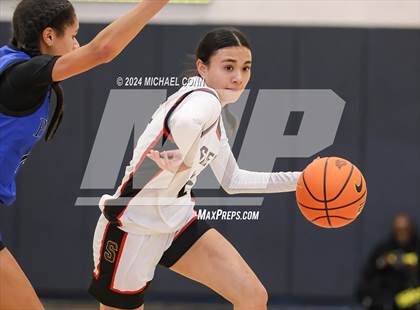 Thumbnail 2 in Priory vs. Salesian College Preparatory (O'Dowd MLK Classic) photogallery.