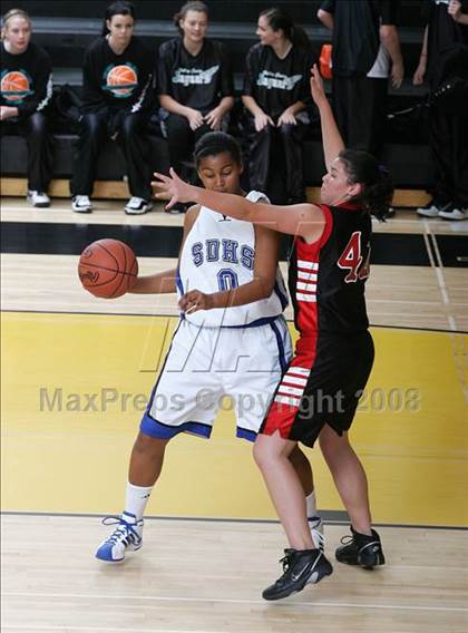 Thumbnail 2 in Canyon Crest Academy vs. San Diego (So Cal Holiday Classic) photogallery.