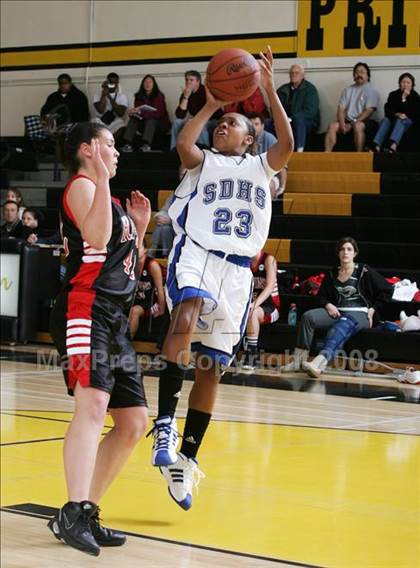 Thumbnail 1 in Canyon Crest Academy vs. San Diego (So Cal Holiday Classic) photogallery.