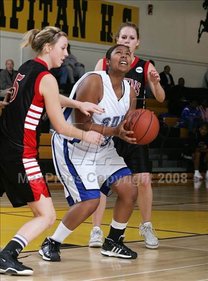 Thumbnail 1 in Canyon Crest Academy vs. San Diego (So Cal Holiday Classic) photogallery.
