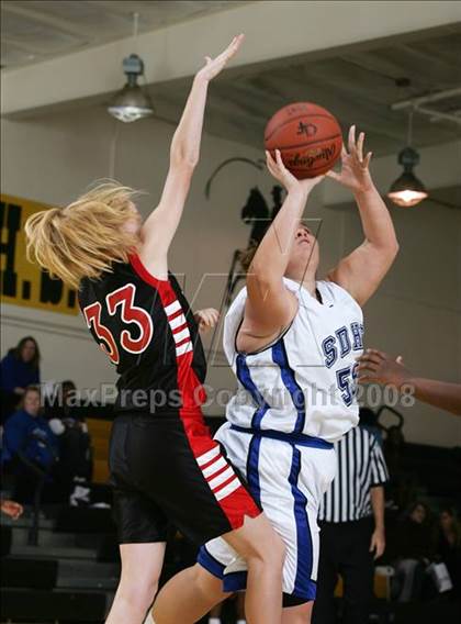Thumbnail 1 in Canyon Crest Academy vs. San Diego (So Cal Holiday Classic) photogallery.
