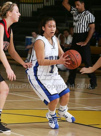 Thumbnail 2 in Canyon Crest Academy vs. San Diego (So Cal Holiday Classic) photogallery.