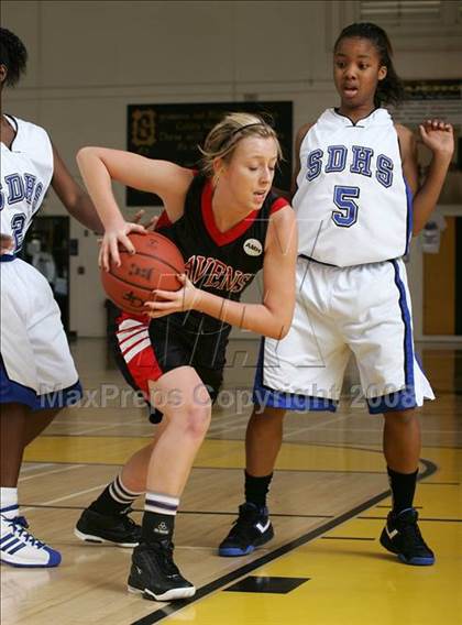 Thumbnail 3 in Canyon Crest Academy vs. San Diego (So Cal Holiday Classic) photogallery.