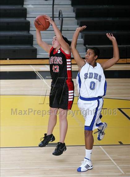 Thumbnail 2 in Canyon Crest Academy vs. San Diego (So Cal Holiday Classic) photogallery.