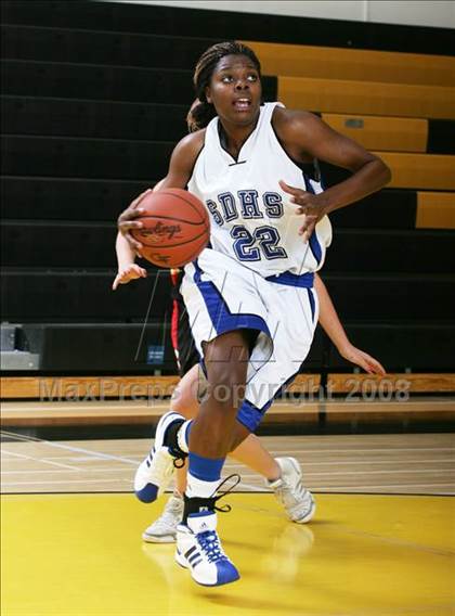 Thumbnail 1 in Canyon Crest Academy vs. San Diego (So Cal Holiday Classic) photogallery.