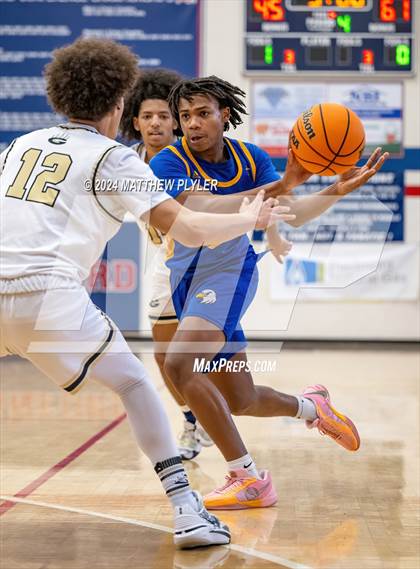 Thumbnail 2 in Gray's Creek vs. Cape Fear Christian Academy (MLK Dream Jam 2024) photogallery.