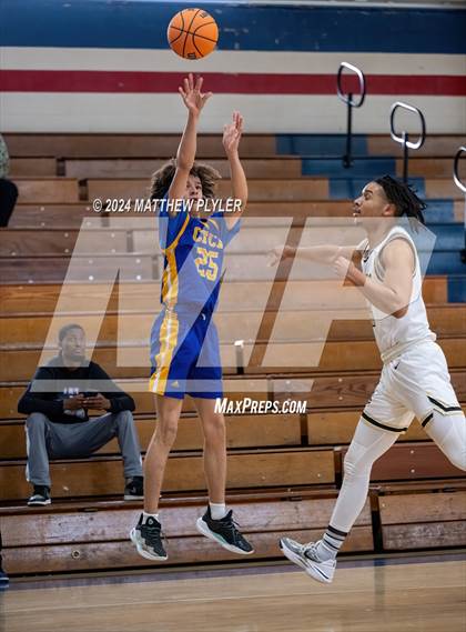 Thumbnail 3 in Gray's Creek vs. Cape Fear Christian Academy (MLK Dream Jam 2024) photogallery.