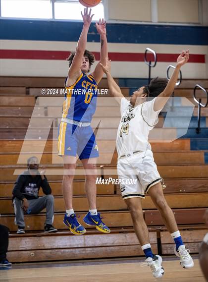 Thumbnail 3 in Gray's Creek vs. Cape Fear Christian Academy (MLK Dream Jam 2024) photogallery.