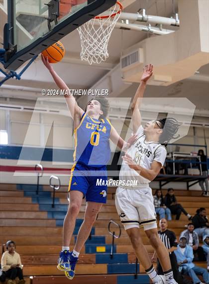 Thumbnail 3 in Gray's Creek vs. Cape Fear Christian Academy (MLK Dream Jam 2024) photogallery.