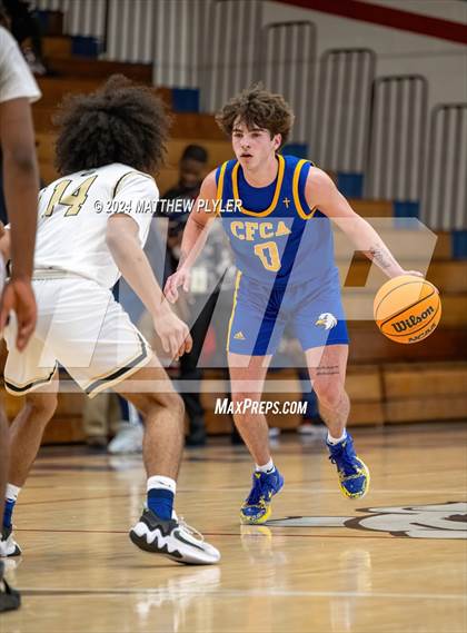 Thumbnail 1 in Gray's Creek vs. Cape Fear Christian Academy (MLK Dream Jam 2024) photogallery.
