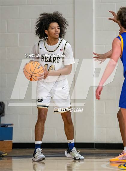 Thumbnail 3 in Gray's Creek vs. Cape Fear Christian Academy (MLK Dream Jam 2024) photogallery.