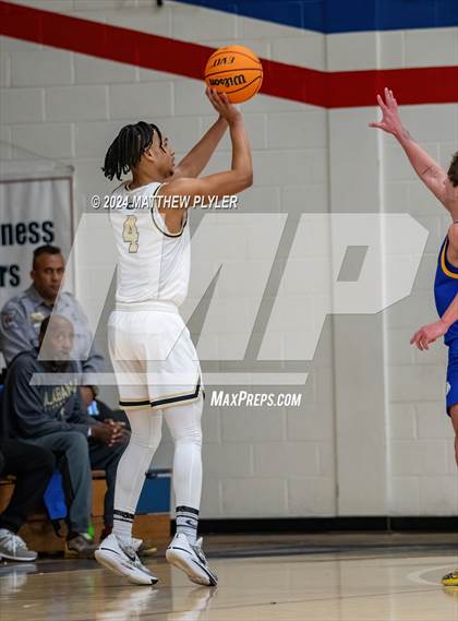 Thumbnail 1 in Gray's Creek vs. Cape Fear Christian Academy (MLK Dream Jam 2024) photogallery.