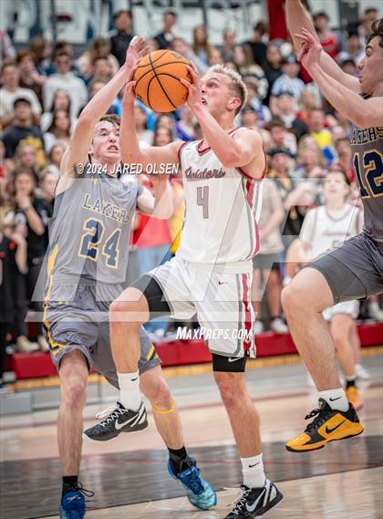Thumbnail 3 in Bonneville vs Cedar Valley (UHSAA 5A Round 1) photogallery.