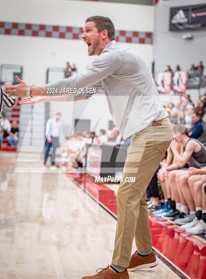 Thumbnail 3 in Bonneville vs Cedar Valley (UHSAA 5A Round 1) photogallery.