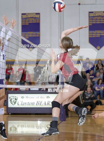 Thumbnail 1 in Clayton vs. Elmwood (WIAA D4 Regional Semifinal) photogallery.