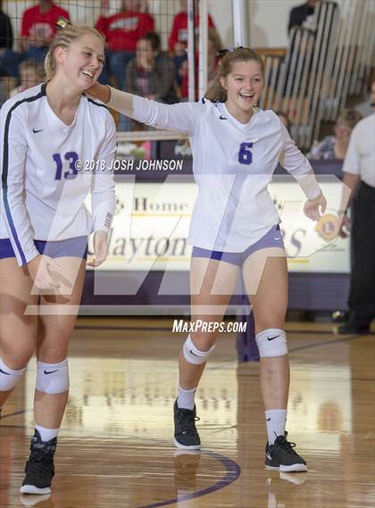Thumbnail 2 in Clayton vs. Elmwood (WIAA D4 Regional Semifinal) photogallery.