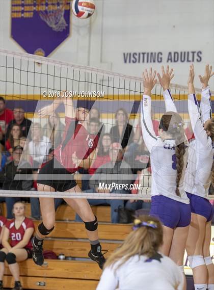Thumbnail 2 in Clayton vs. Elmwood (WIAA D4 Regional Semifinal) photogallery.