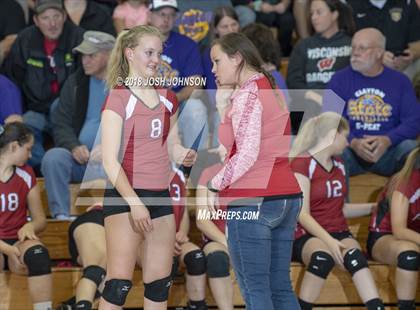 Thumbnail 1 in Clayton vs. Elmwood (WIAA D4 Regional Semifinal) photogallery.