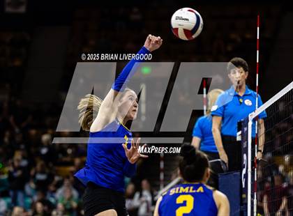 Thumbnail 1 in Simla vs. Wiggins (CHSAA 2A Semifinal) photogallery.