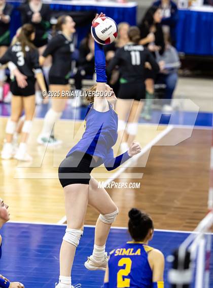 Thumbnail 1 in Simla vs. Wiggins (CHSAA 2A Semifinal) photogallery.