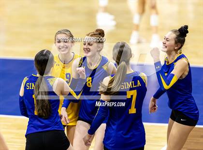 Thumbnail 2 in Simla vs. Wiggins (CHSAA 2A Semifinal) photogallery.