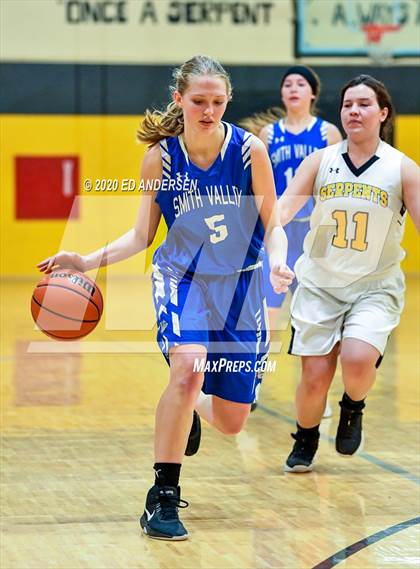 Thumbnail 2 in Smith Valley Girls Basketball (Extending the Season) photogallery.