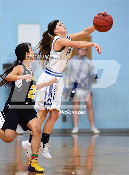 Thumbnail 2 in Smith Valley Girls Basketball (Extending the Season) photogallery.