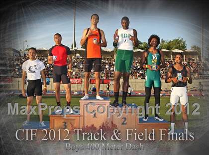 Thumbnail 1 in CIF State Track & Field Championships (Boys Awards) photogallery.