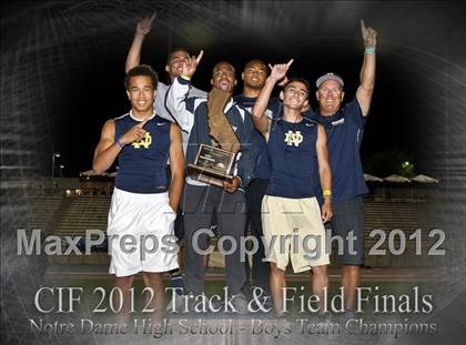 Thumbnail 1 in CIF State Track & Field Championships (Boys Awards) photogallery.
