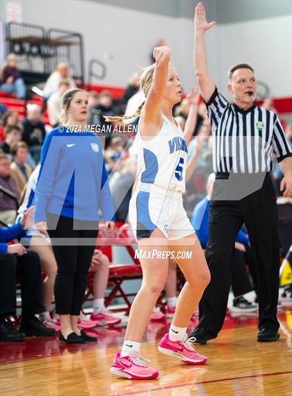 Thumbnail 1 in Bellbrook @ Miamisburg (OHSAA Southwest District Round 1 Sectionals) photogallery.