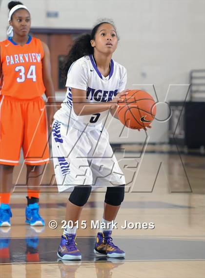 Thumbnail 1 in Millennium vs. Parkview (Nike Tournament of Champions) photogallery.