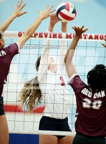 Thumbnail 1 in Red Oak vs Grapevine photogallery.