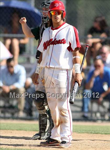Thumbnail 1 in Damien @ Redlands East Valley (CIF SS D2 Playoffs) photogallery.