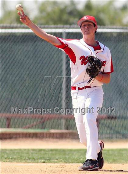 Thumbnail 1 in Damien @ Redlands East Valley (CIF SS D2 Playoffs) photogallery.