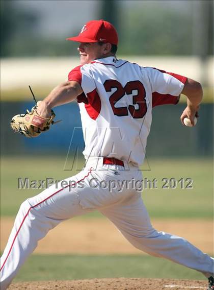 Thumbnail 2 in Damien @ Redlands East Valley (CIF SS D2 Playoffs) photogallery.