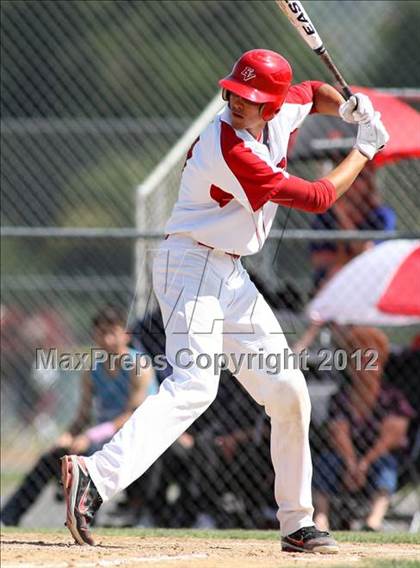 Thumbnail 2 in Damien @ Redlands East Valley (CIF SS D2 Playoffs) photogallery.