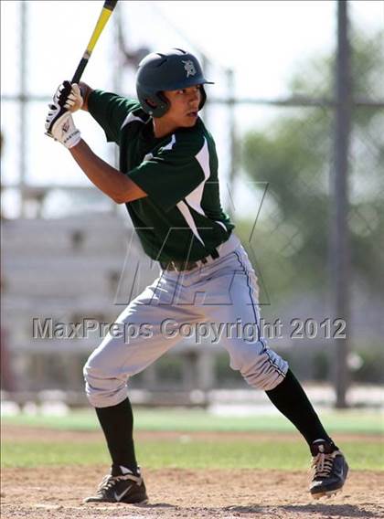 Thumbnail 2 in Damien @ Redlands East Valley (CIF SS D2 Playoffs) photogallery.