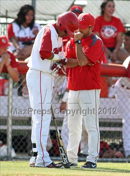 Thumbnail 3 in Damien @ Redlands East Valley (CIF SS D2 Playoffs) photogallery.