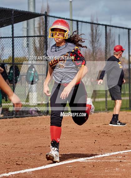 Thumbnail 1 in Oakdale vs Monterey Trail (Preseason Tournament) photogallery.